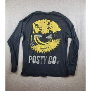 Post Malone x H&M Posty Co Beer Bongs & Bentleys Mens Long Sleeve Shirt Size Med